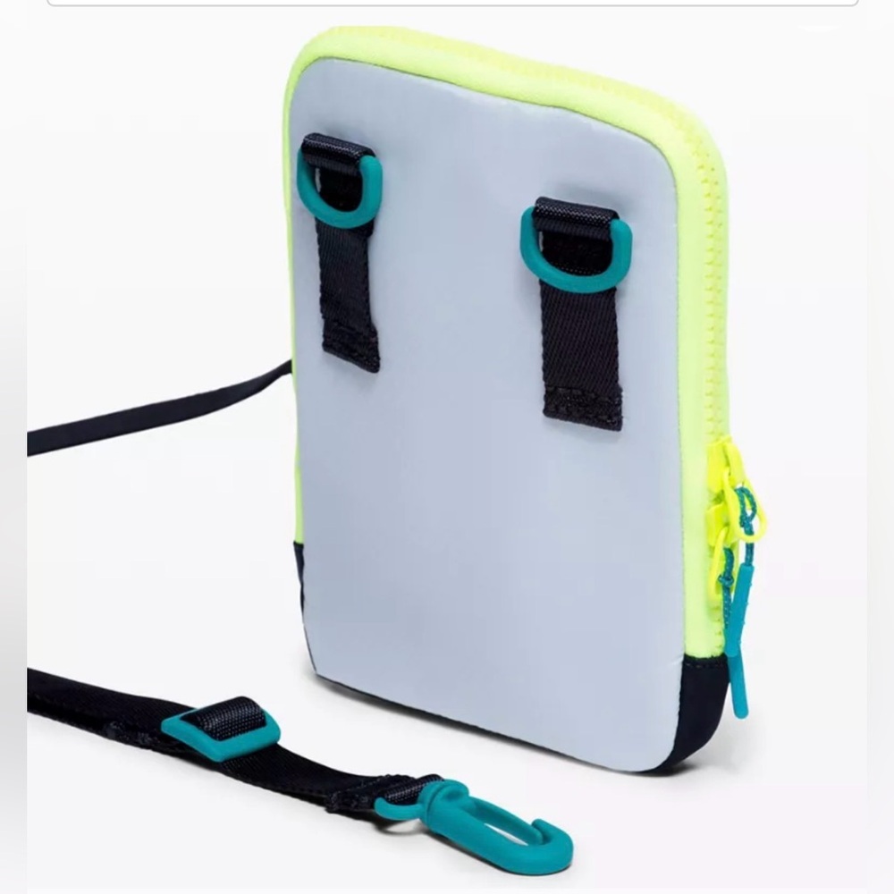 Lululemon Pink and Green‎  Crossbody Bag - Picture 3 of 7